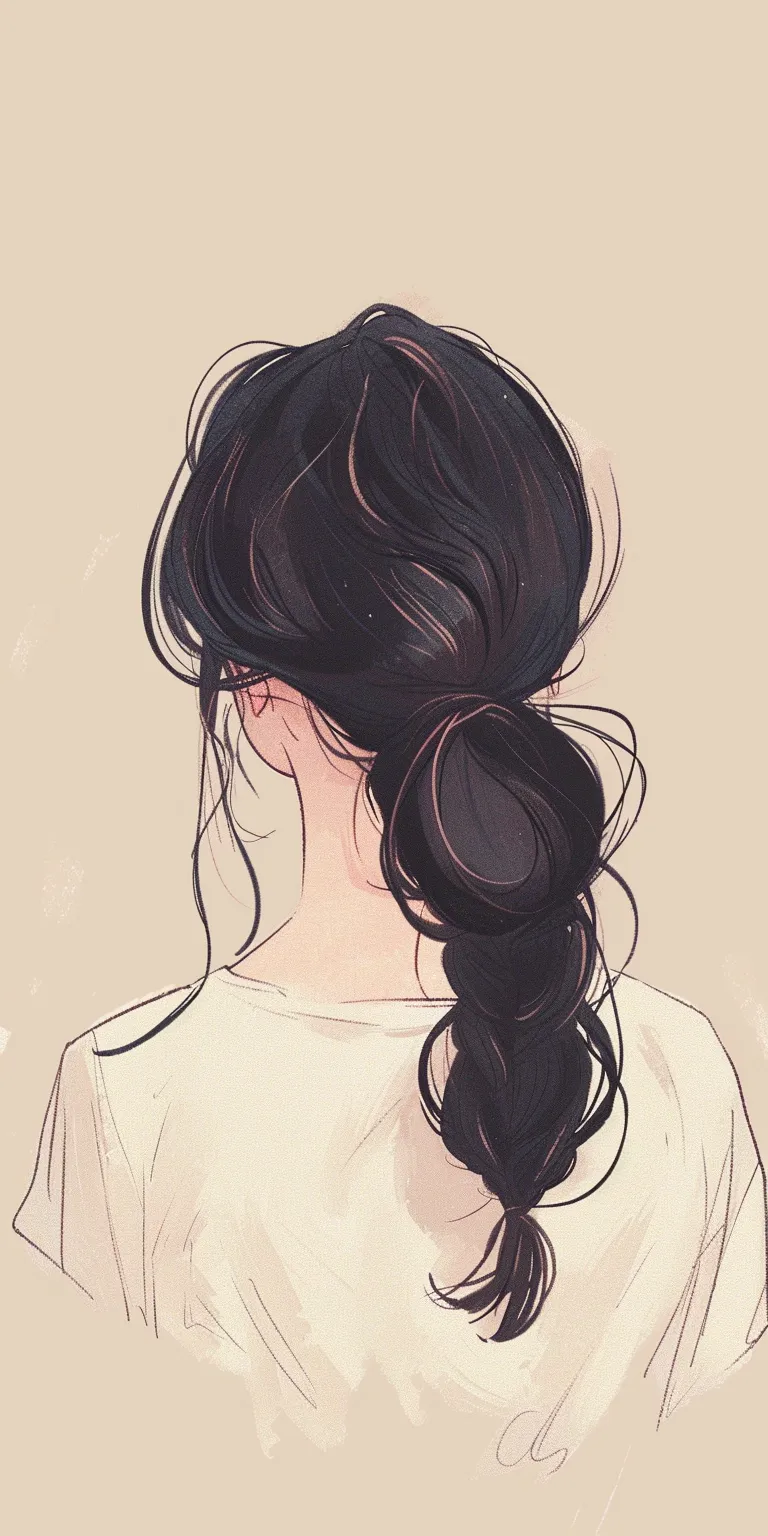 kawaii hairstyles Updo, Ponytail, Chignon, Milkmaid braid, Braid