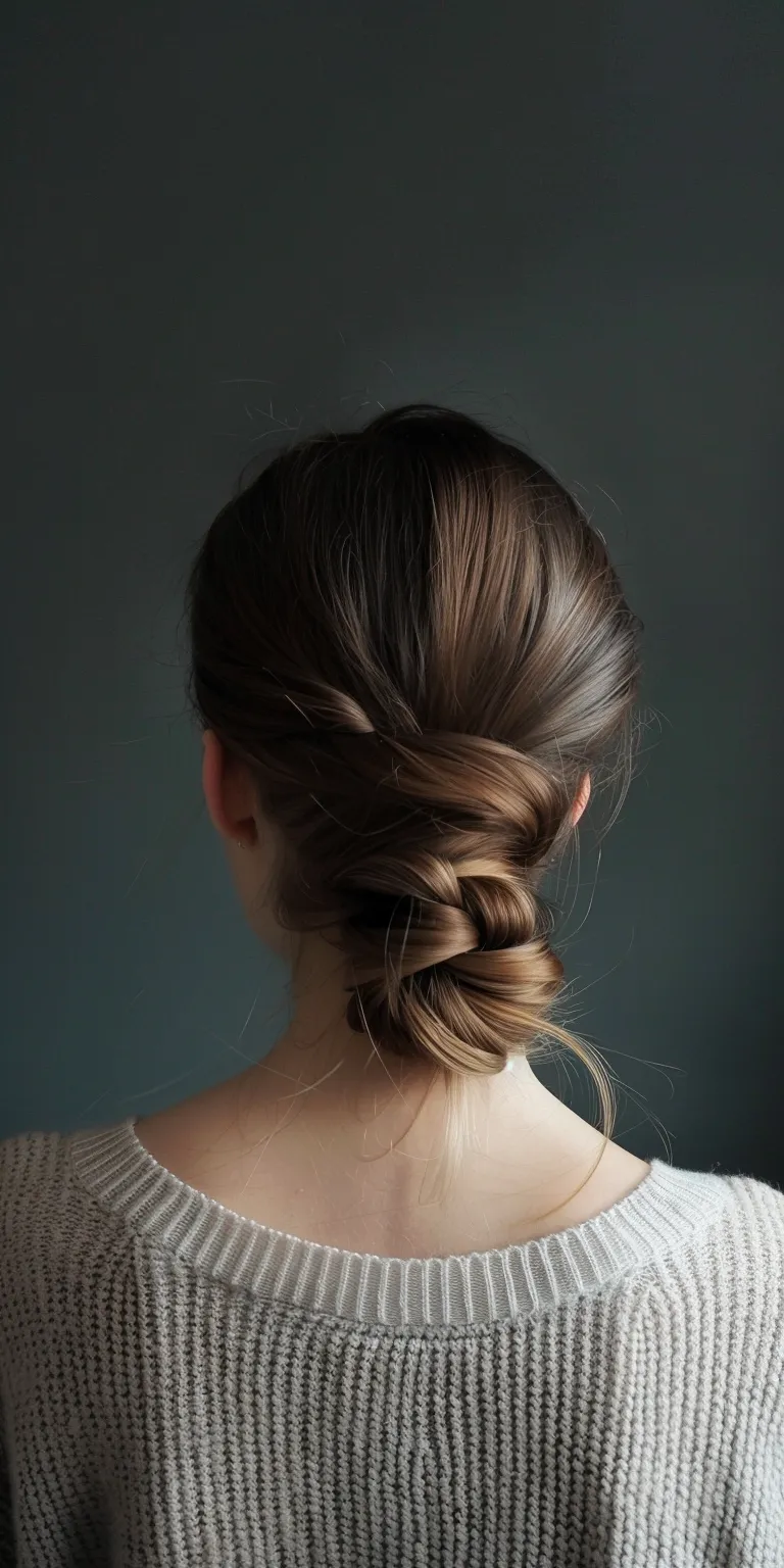 different haircuts Updo, Milkmaid braid, French Chignon, Braid