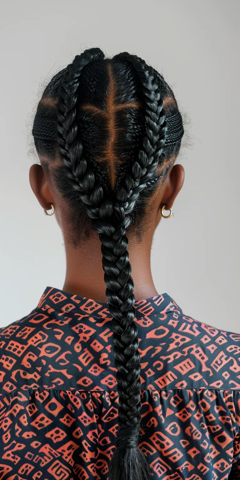 black braided hairstyles Waterfall braids, Hair twists, French twist, Cornrows, braid