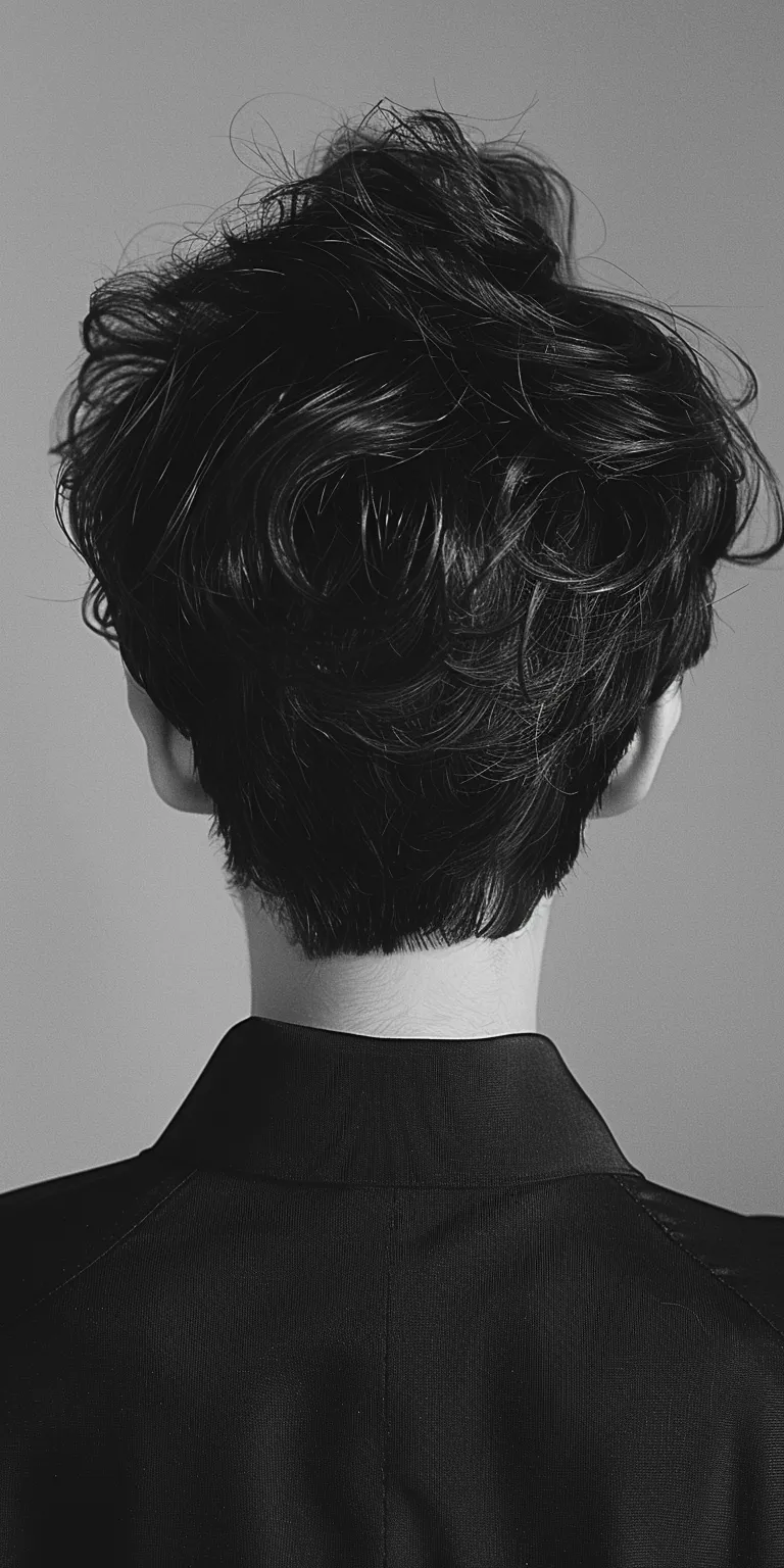 simple hairstyle man Asymmetric cut, Chignon, Pompadour, Bouffant, Updo