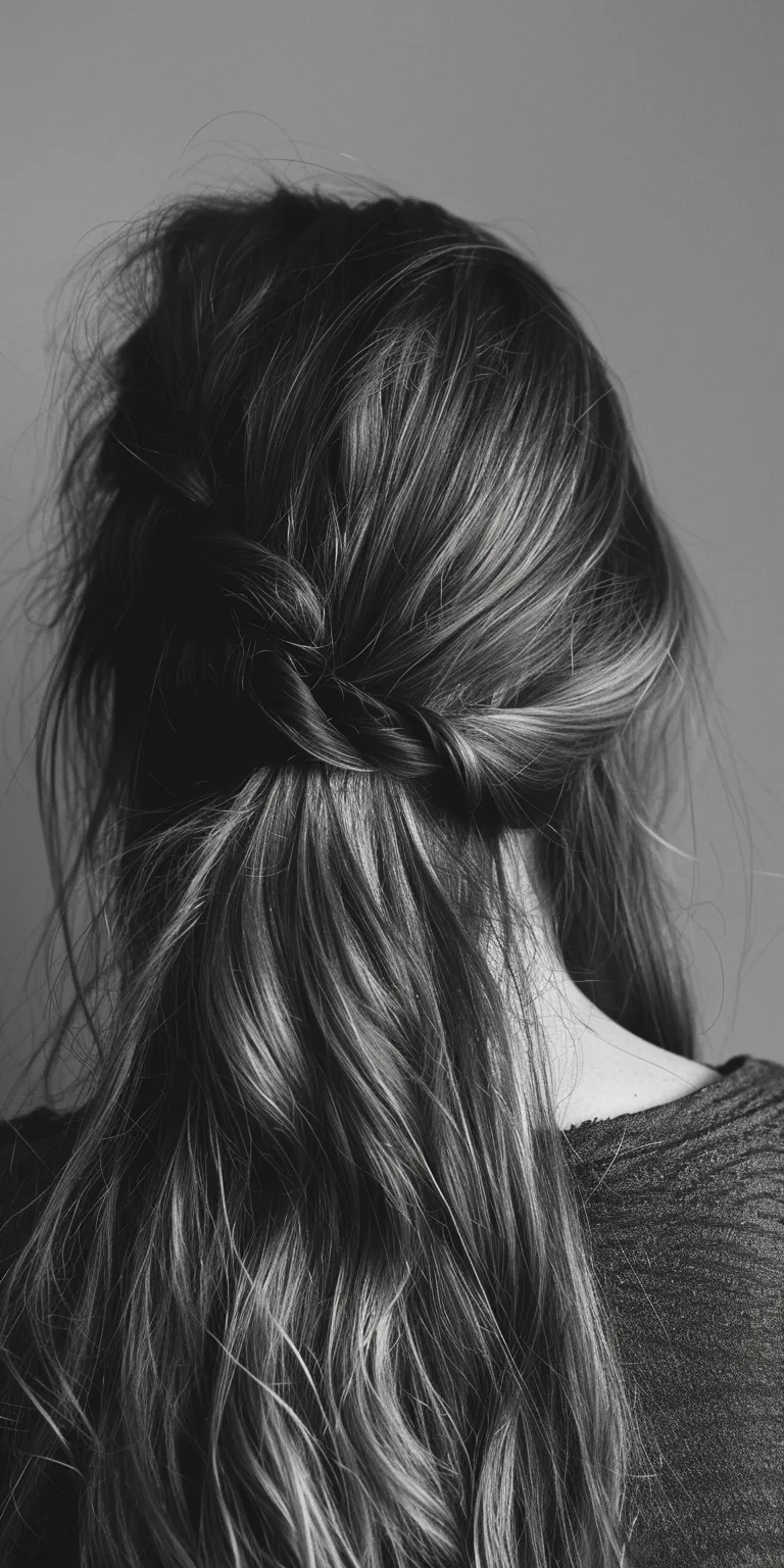 hairstyles for long hair women Chignon, Braid, Updo, French braid, Milkmaid braid