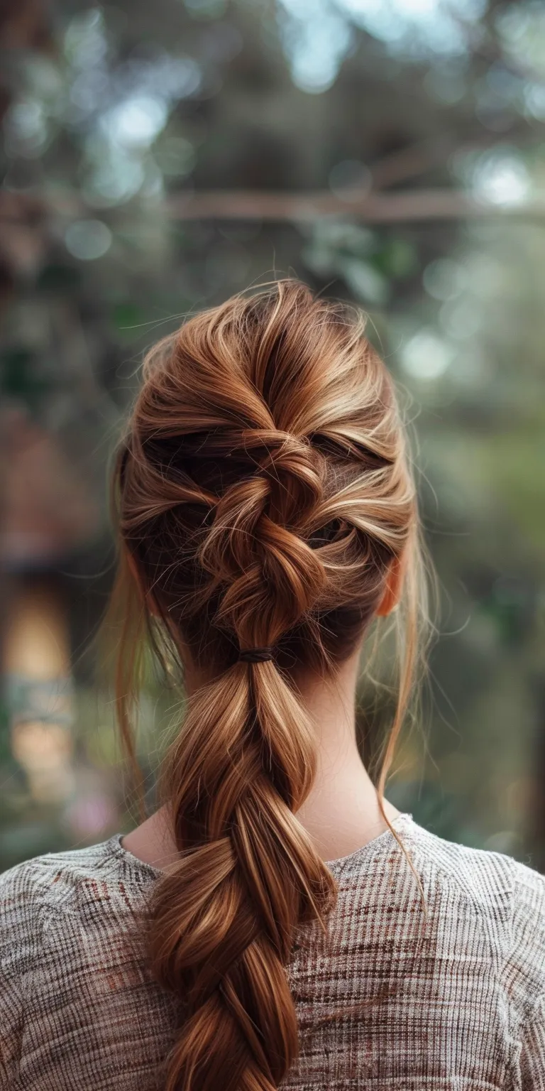 cute easy hairstyles French braid, Updo, Chignon, Braid, twist