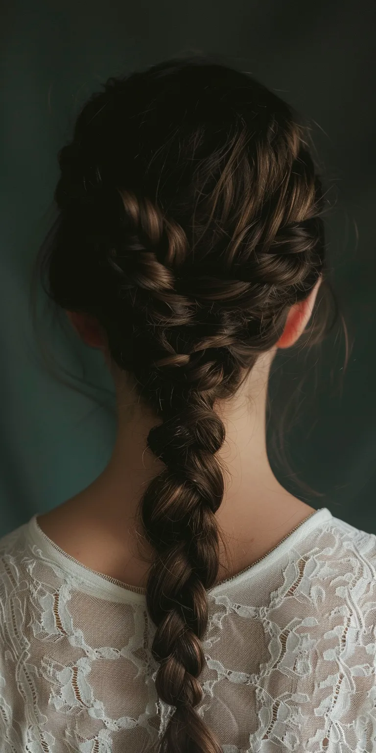 small braids hairstyles French braid, Waterfall braids, Braid, Milkmaid Boho