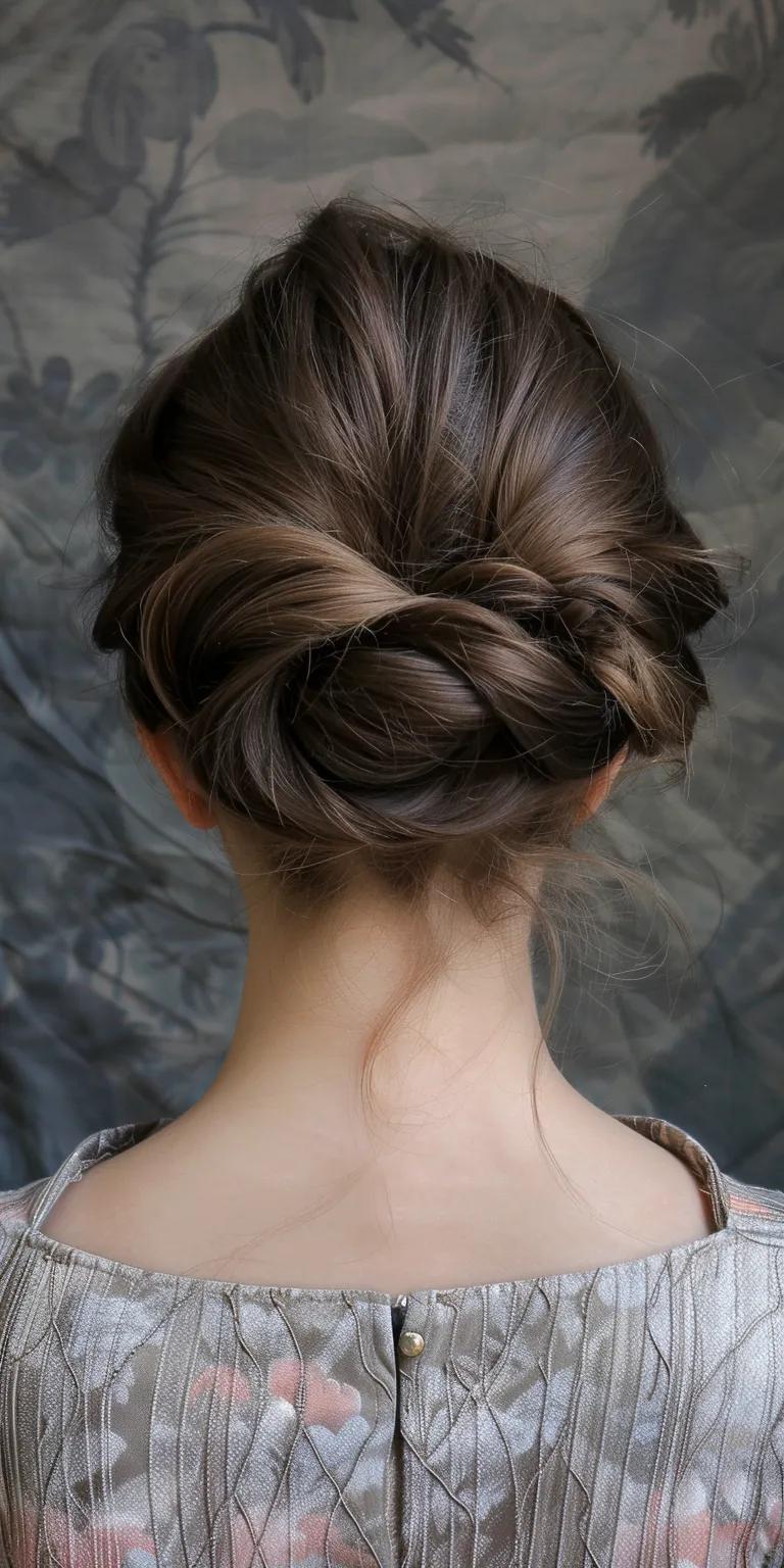 hair styles list Chignon, French braid, Updo, twist, Milkmaid braid