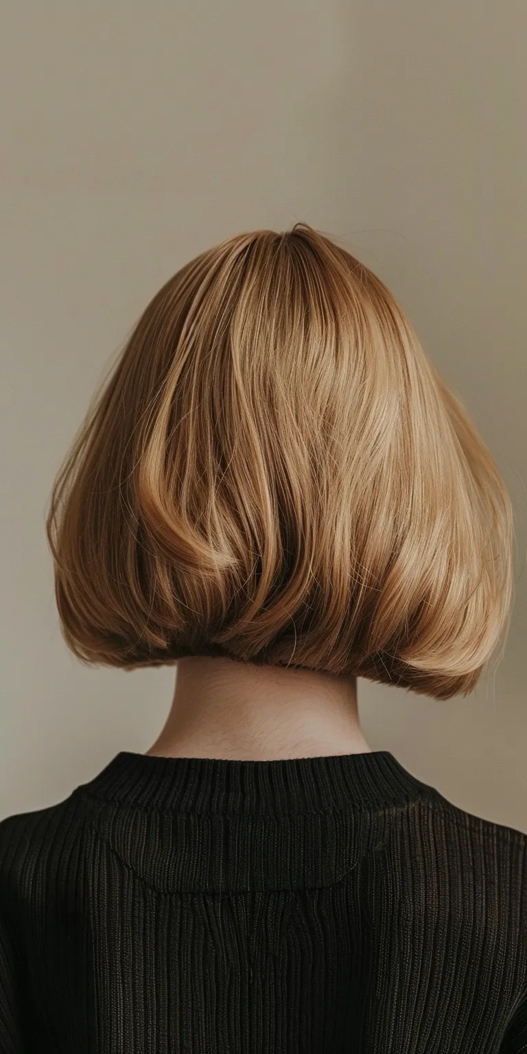 blonde bob haircuts Asymmetric cut, Bob Chignon, Finger wave, Bouffant