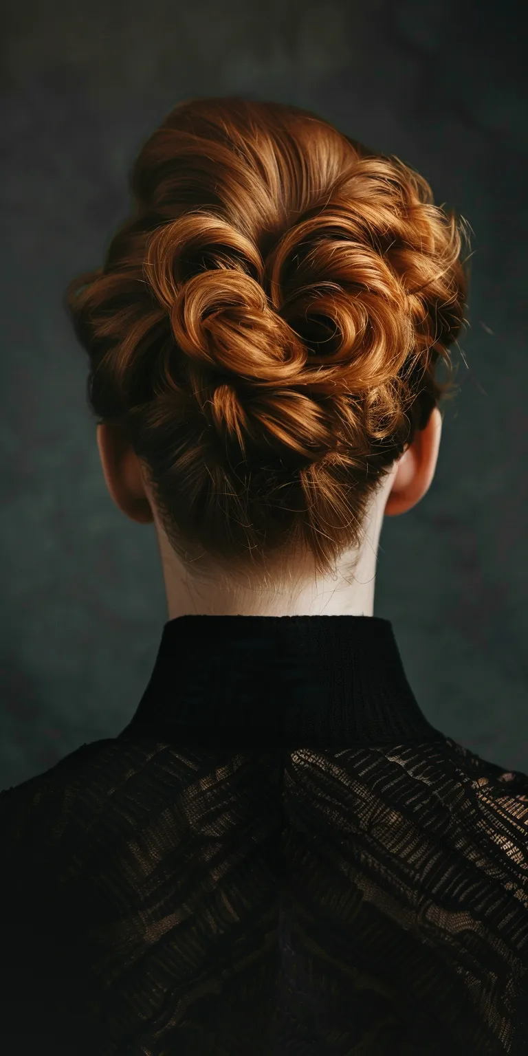 cute updo hairstyles Updo, Chignon, Milkmaid braid, French twist, Ballerina bun