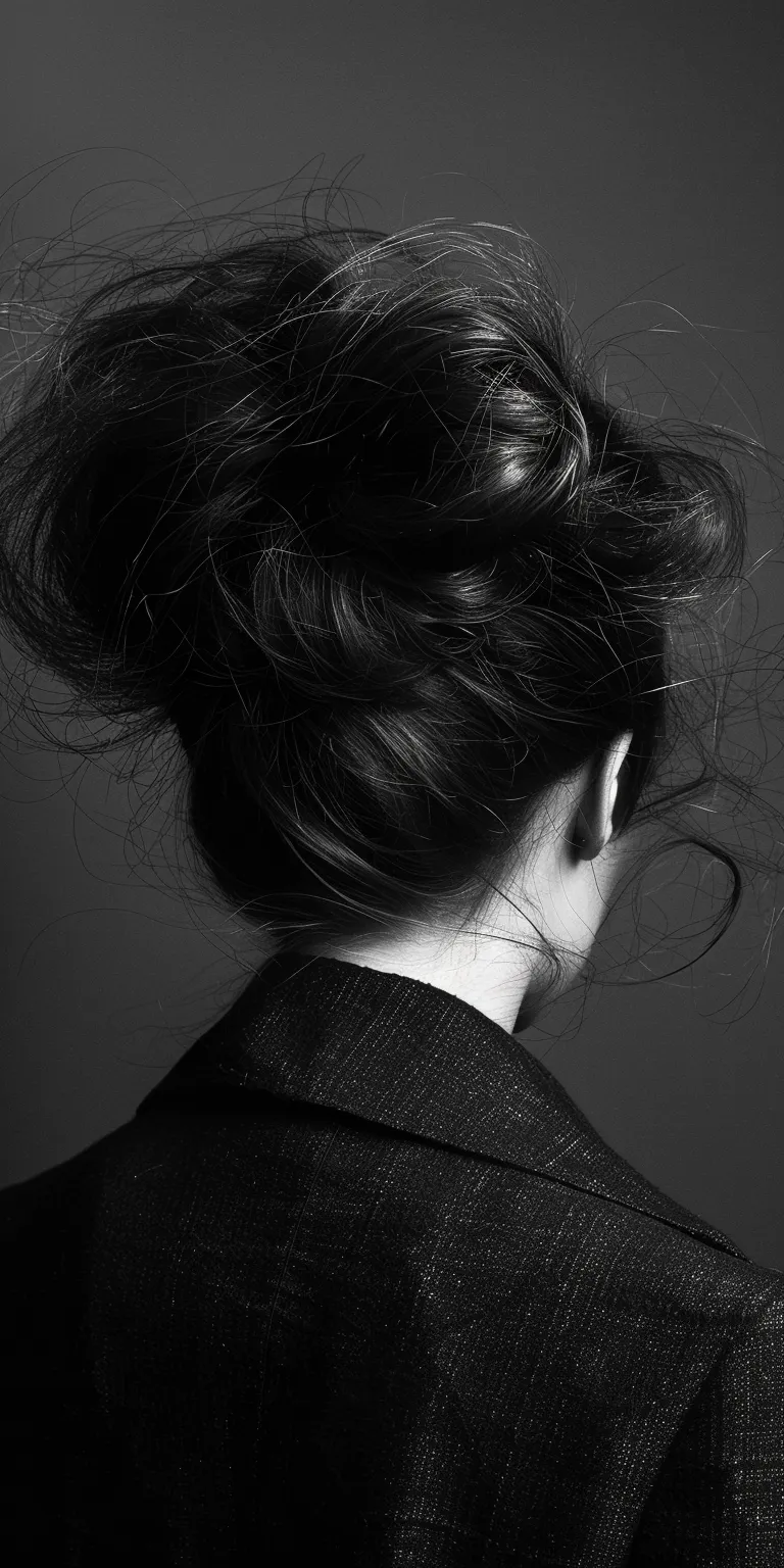 big hair style man Chignon, Updo, Asymmetric cut, Japanese women's hairstyles, Bouffant