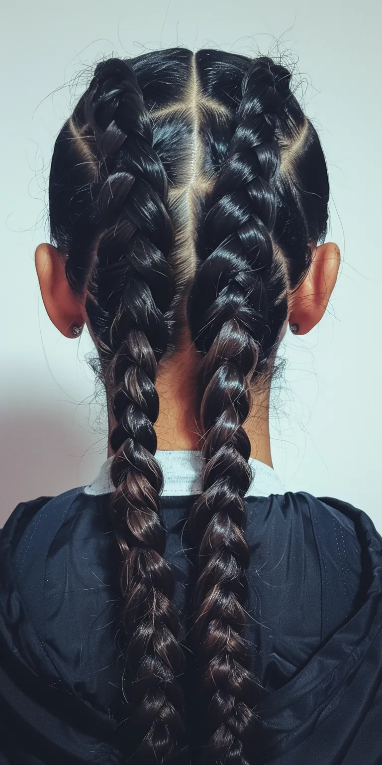 braids with fade Waterfall braids, French braid, Braid, Boho Milkmaid braid