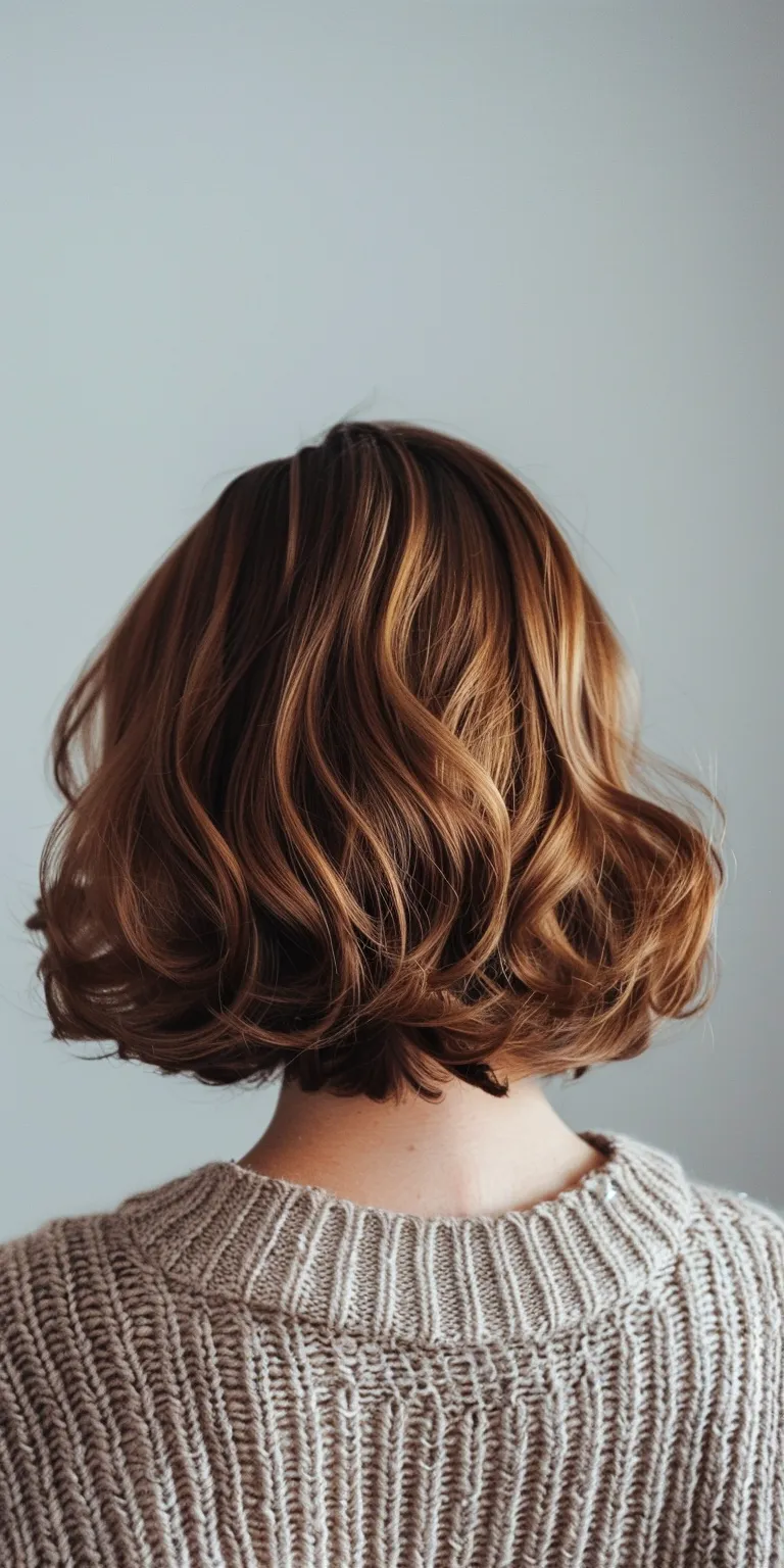 easy hairstyles for short hair Asymmetric cut, Bob Digital perm, Layered hair, Pixie cut