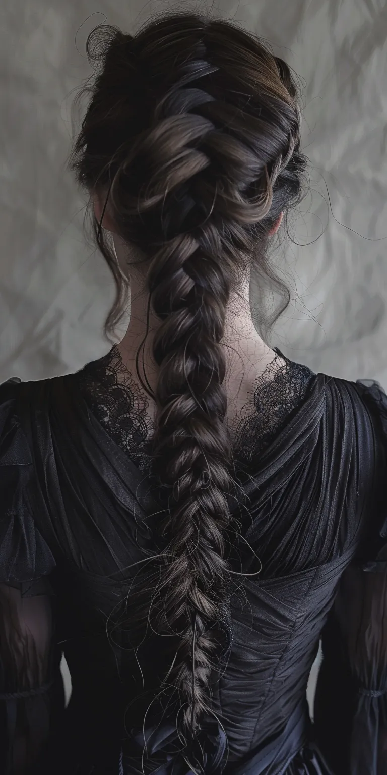 witch hairstyles Braid, Waterfall braids, French braid, Boho Milkmaid braid