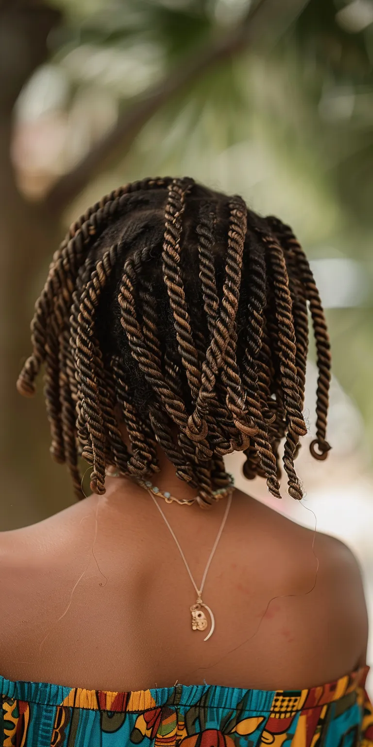 boho knotless braids Hair twists, Dreadlocks, Crochet braids, Cornrows, Boho