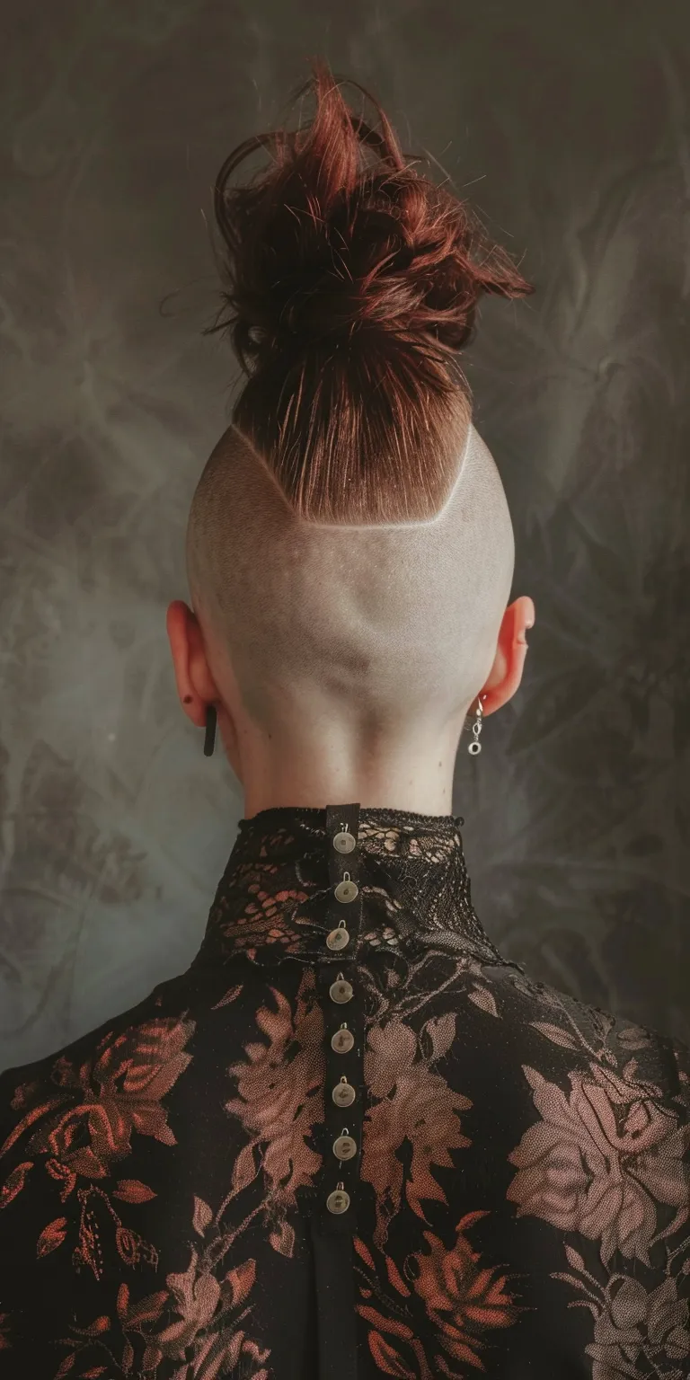 mohawk styles Mohawk, Tonsure, Pompadour, Asymmetric cut, Butterfly haircut