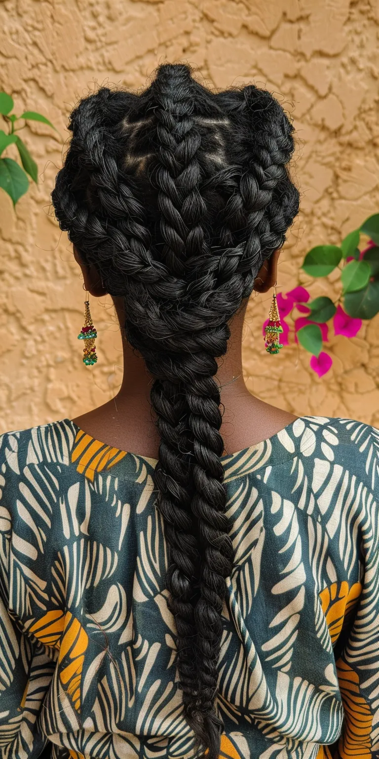 senegalese twist Hair twists, Waterfall braids, Boho Braid, French