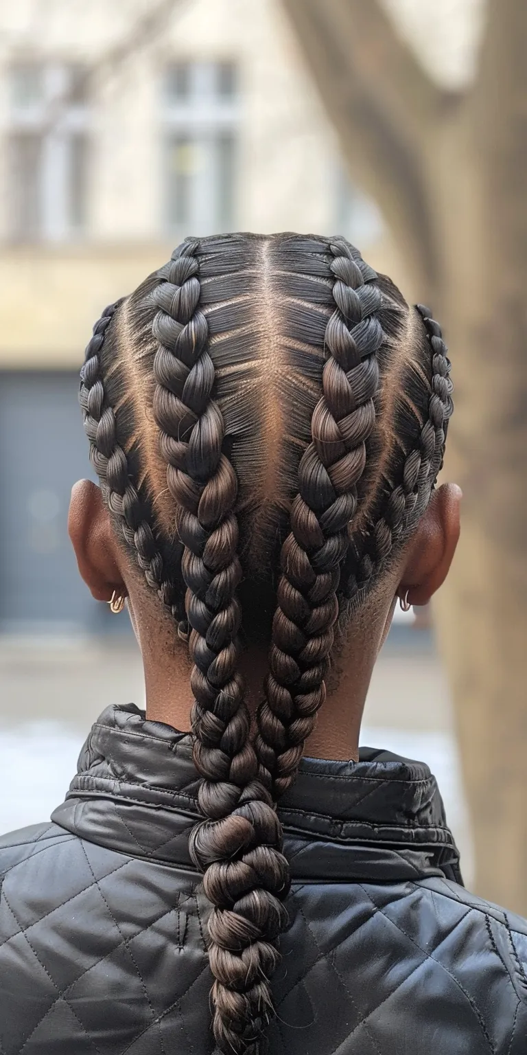 cool braids Waterfall braids, French twist, braid, Hair twists, Braid