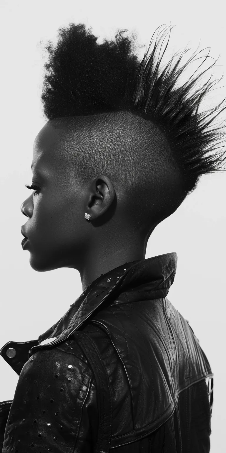 mohawk styles Mohawk, Pompadour, Hi-top fade, Short back and sides, Asymmetric cut