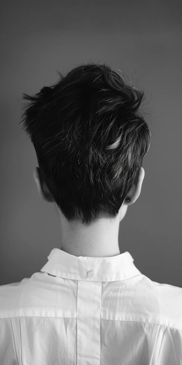 haircuts for short hair Asymmetric cut, Pompadour, Pageboy, Pixie Short brush cut