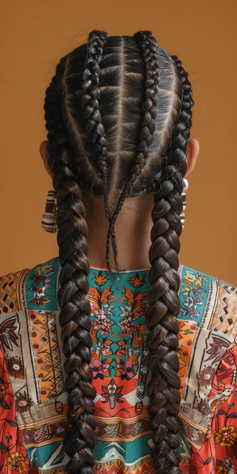 bohemian knotless braids Boho braids, Hair twists, Waterfall Braid, Crochet