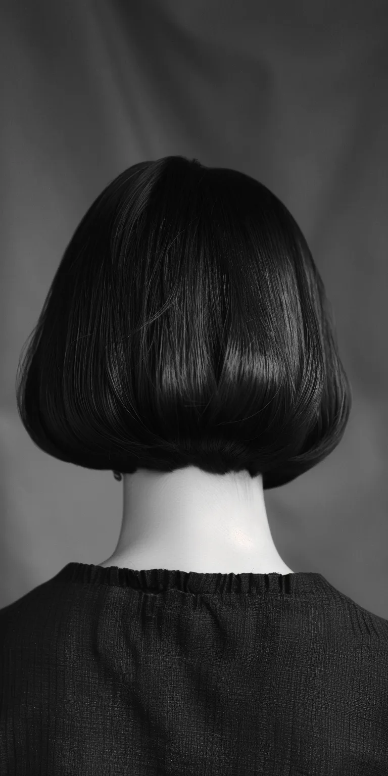 short bob haircuts Asymmetric cut, Bob Chignon, Bouffant, Pompadour