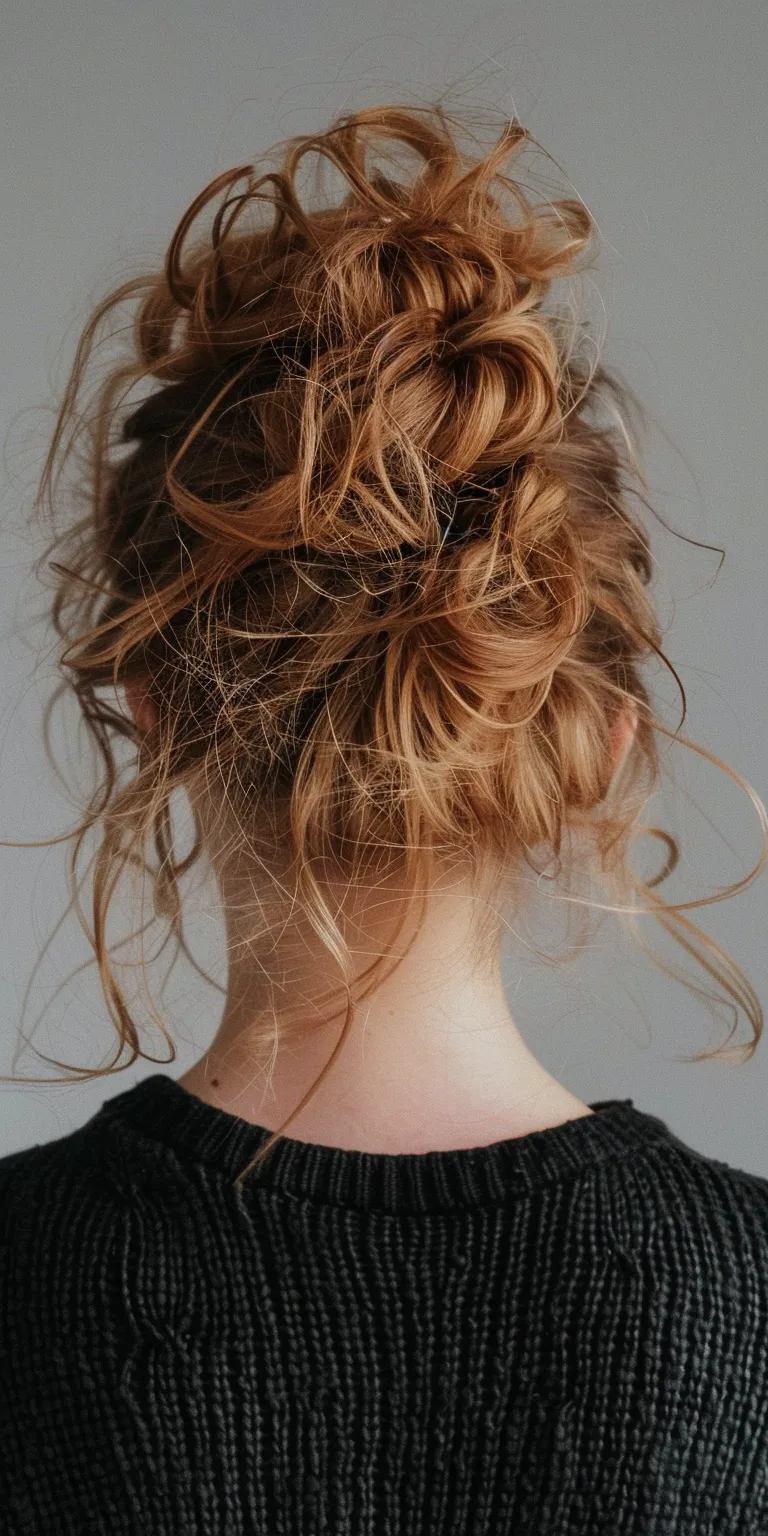 greasy hairstyles Chignon, Updo, Milkmaid braid, Ballerina bun, French twist