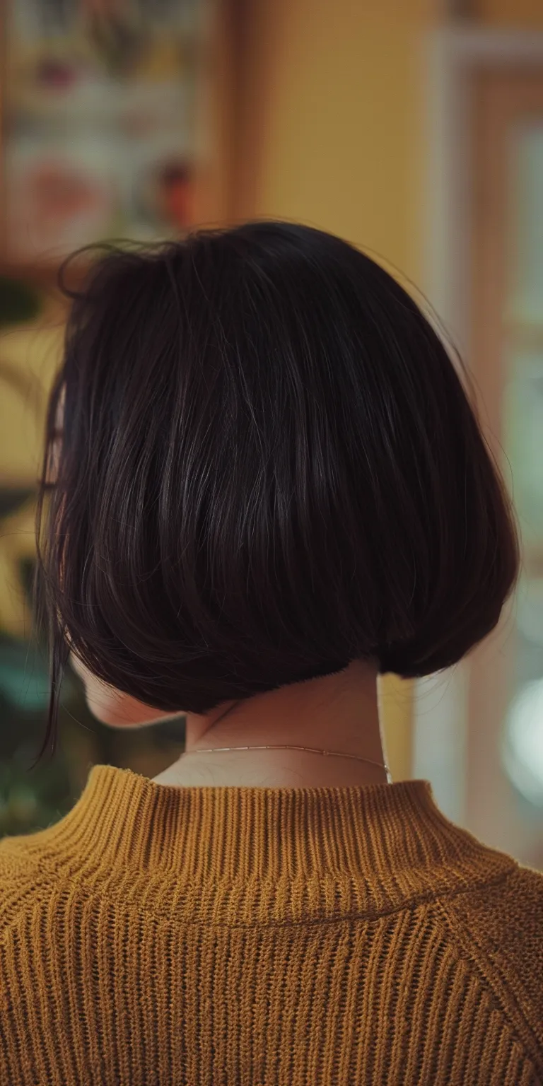 cute haircuts Bob cut, Japanese women's hairstyles, Asymmetric Butterfly haircut, Layered hair