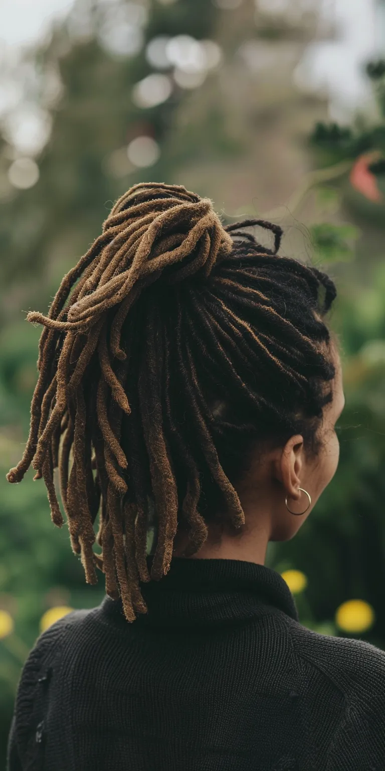 short dreadlocks Dreadlocks, Hair twists, Crochet braids, Stacked bob, Layered hair