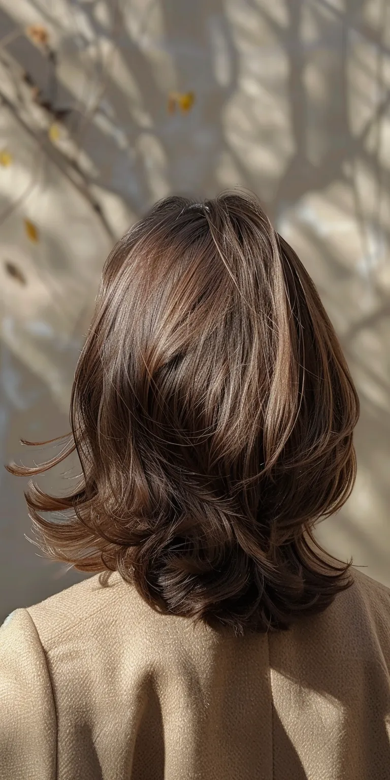 thin hair styles Layered hair, Asymmetric cut, Japanese women's hairstyles, Ringlets, Curtained