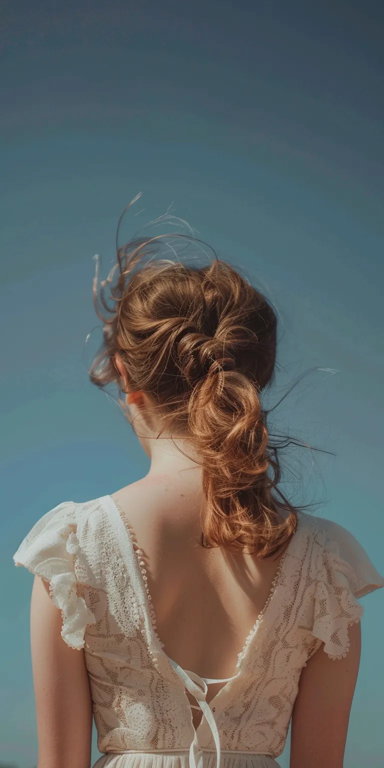 face shapes and hairstyles Milkmaid braid, Updo, Chignon, French Ringlets