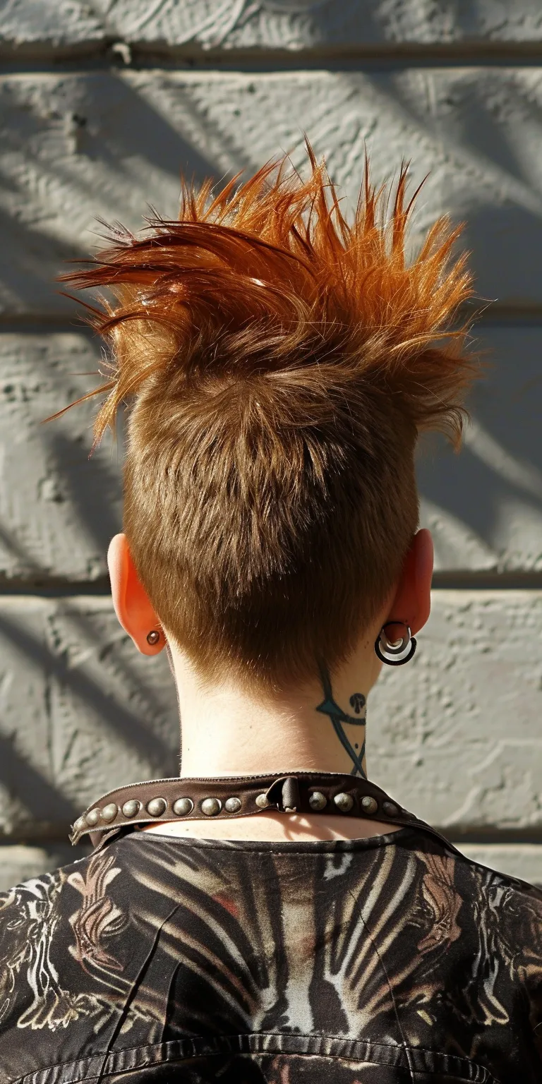 mohawk hairstyle Mohawk, Pompadour, Feathered hair, Asymmetric cut, Butterfly haircut