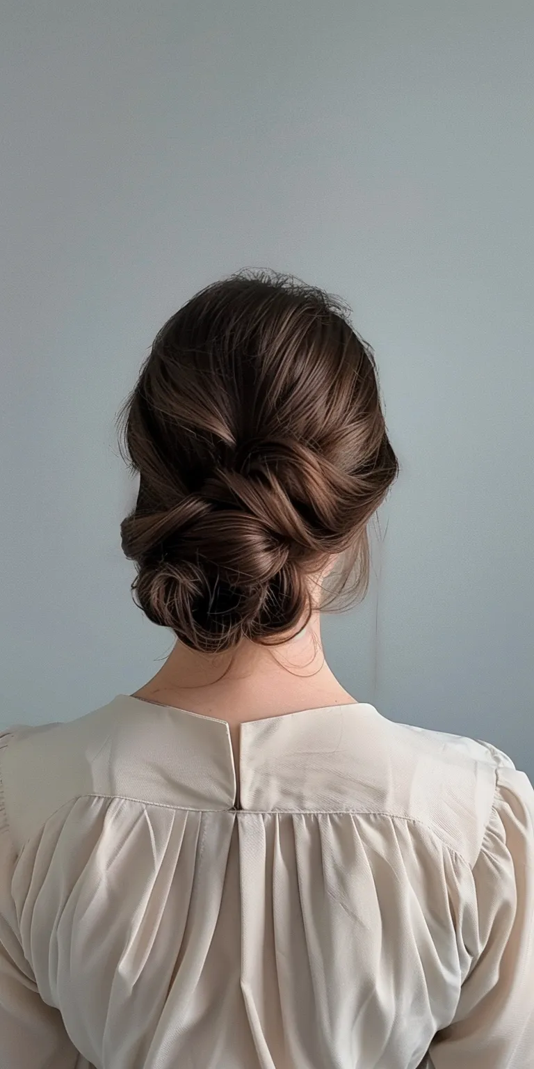 professional hairstyle Updo, Milkmaid braid, French twist, Chignon, Ballerina bun