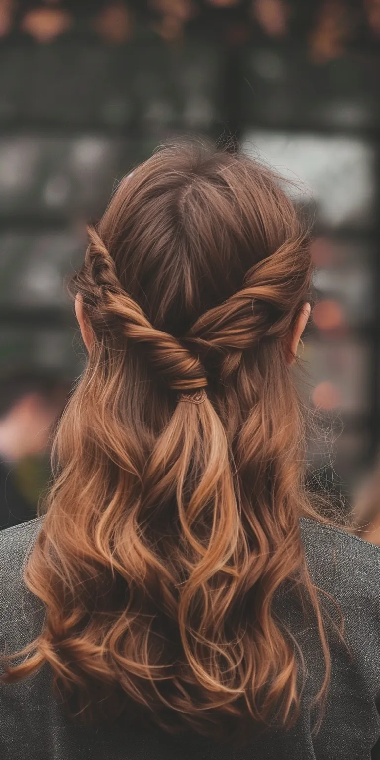 cute and easy hairstyles Braid, Updo, French braid, twist, Milkmaid braid