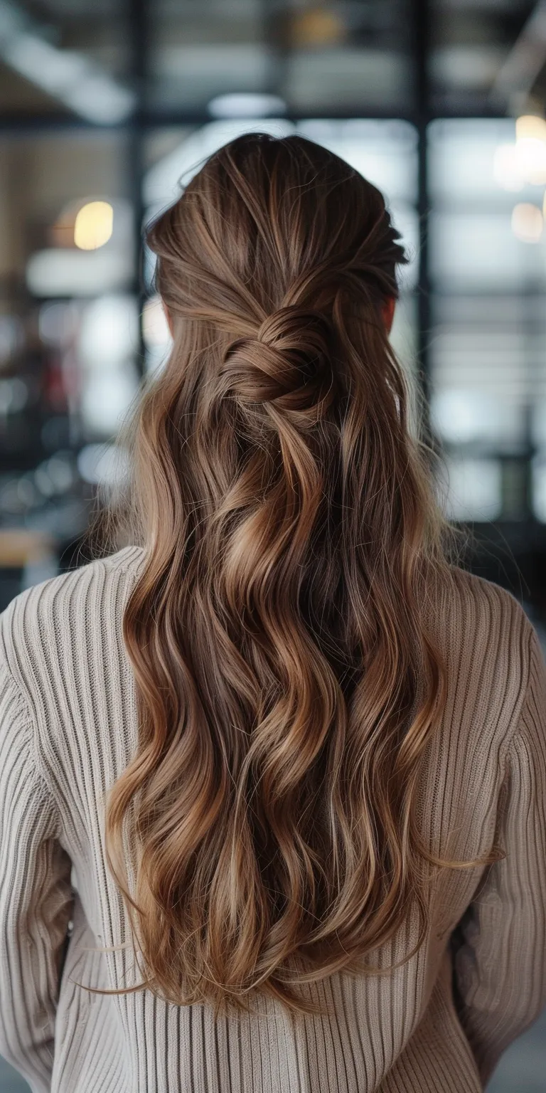 cute hairstyles for long hair Waterfall braids, Layered hair, Braid, French braid, Boho braids