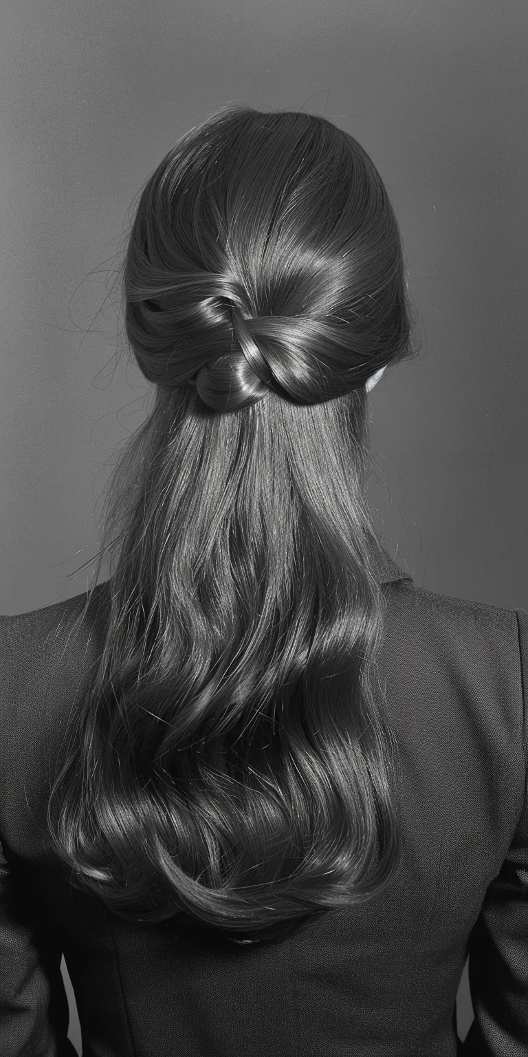 1960s hairstyles Chignon, French twist, Updo, Milkmaid braid, braid