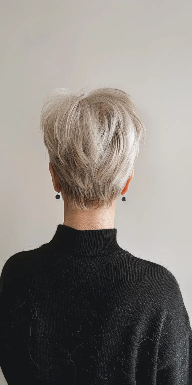 short hairstyles Asymmetric cut, Short brush Pompadour, Tonsure, Pixie cut