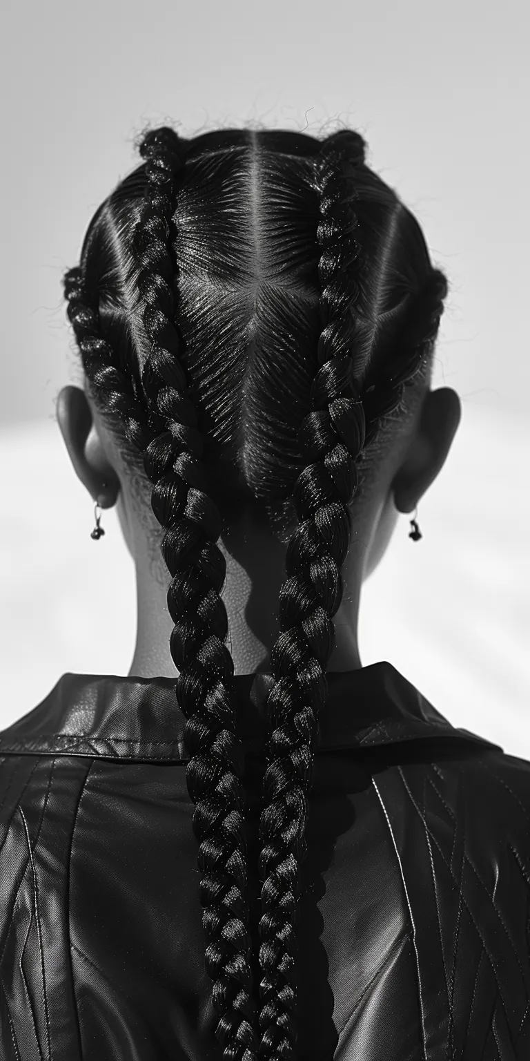 straight back cornrows Boho braids, Hair twists, Cornrows, Waterfall Braid