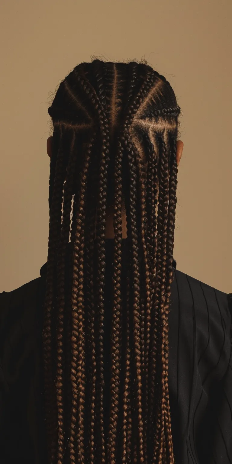 small box braids long Hair twists, Crochet braids, Cornrows, Waterfall French twist