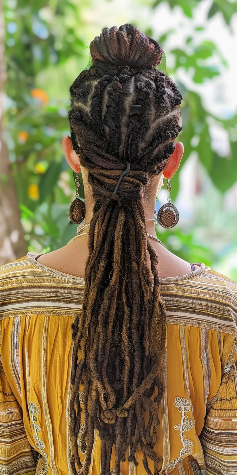 dreadlocks hairstyles Hair twists, Dreadlocks, Boho braids, Cornrows, Waterfall braids