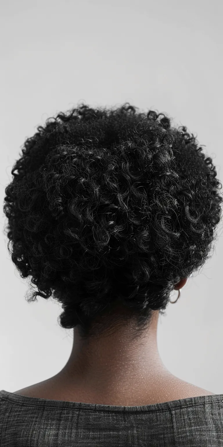 black hairstyles Digital perm, Kinky hair, Jheri curl, Asymmetric cut, Afro puffs