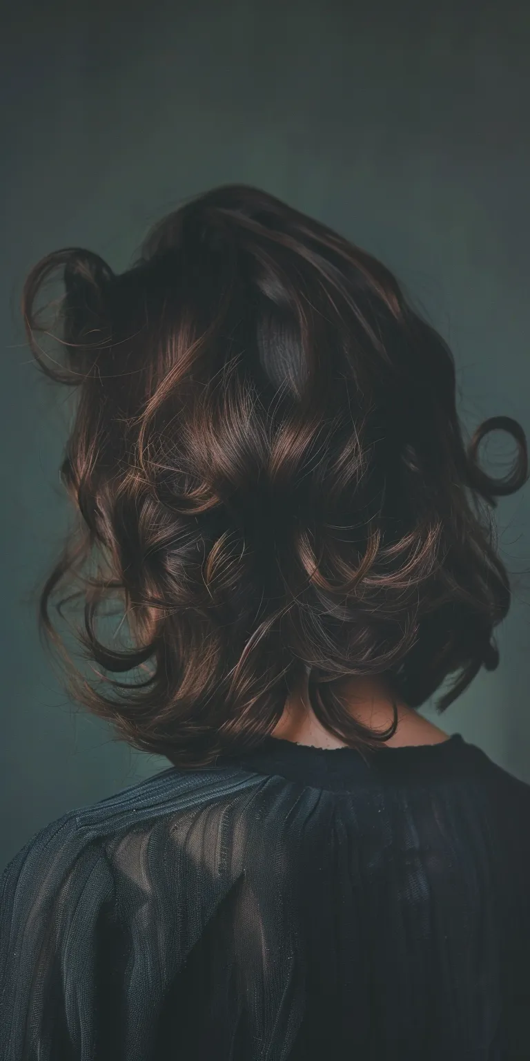 different types of hair styles Ringlets, Updo, Layered hair, Chignon, Milkmaid braid