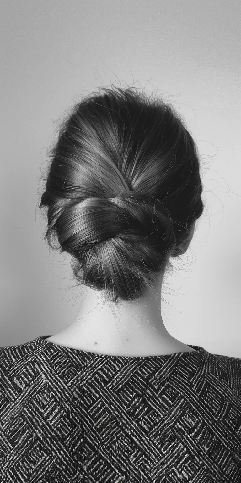 american crew pomade Chignon, Updo, Milkmaid braid, French twist, braid