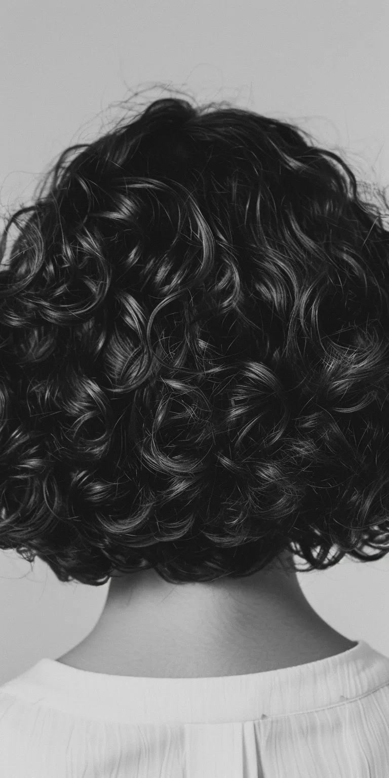 haircuts for naturally curly hair Ringlets, Curly hair, Digital perm, Asymmetric cut, Layered