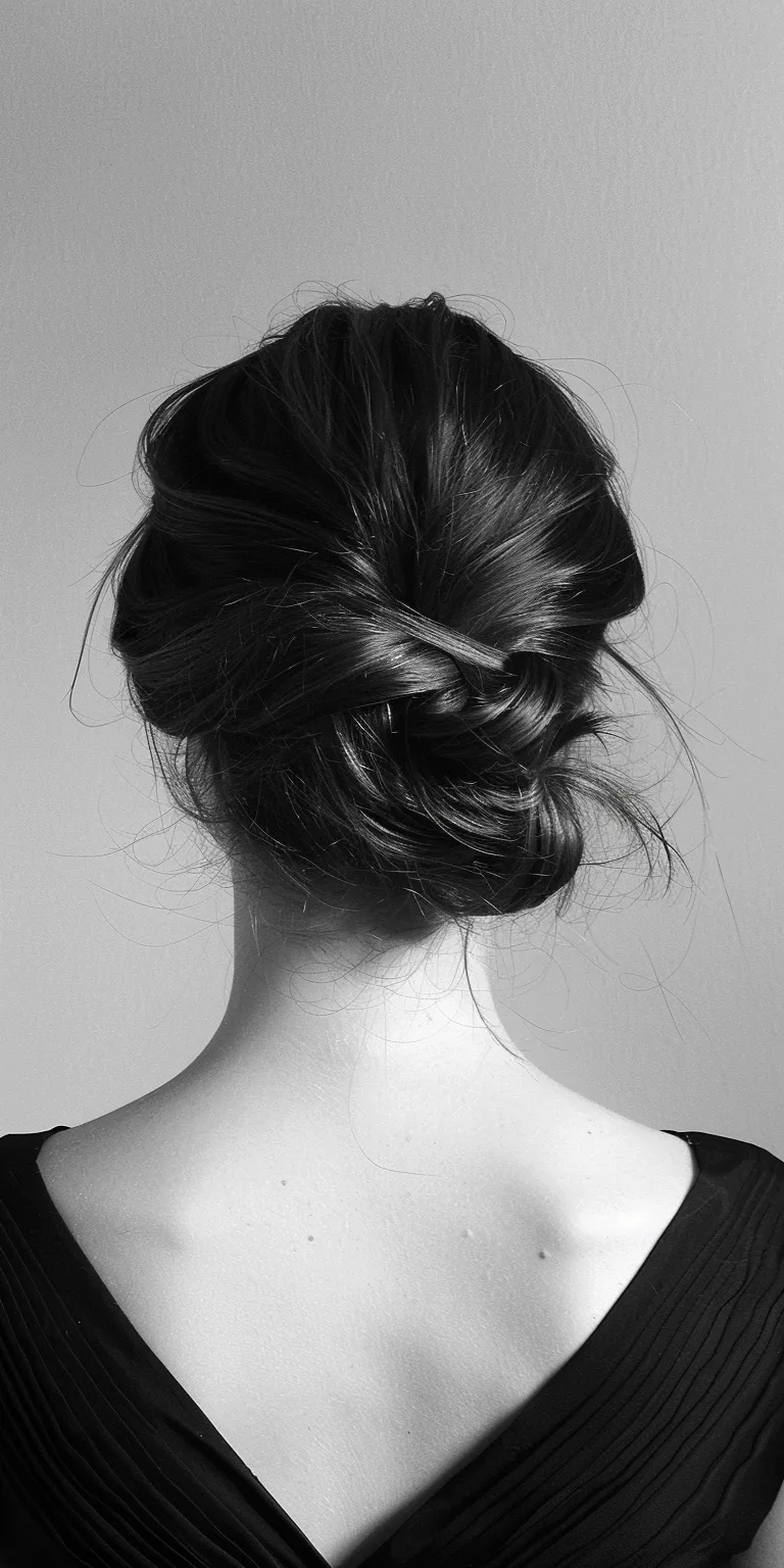 david beckham hairstyle Chignon, Updo, French twist, braid, Milkmaid braid