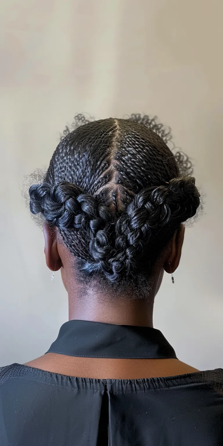 weave hairstyles French twist, Finger wave, Waterfall braids, Digital perm, Updo