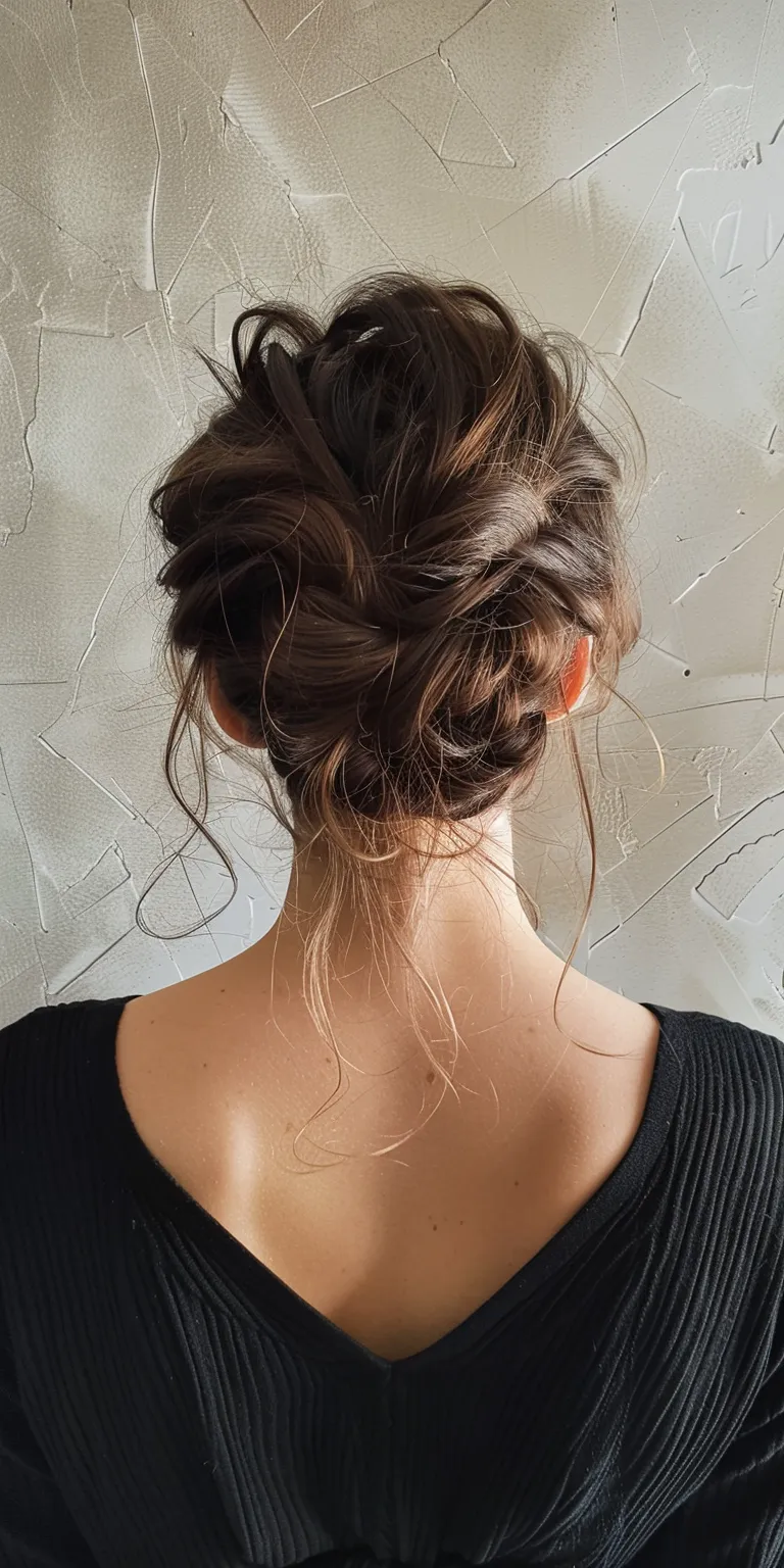 facial hair styles Updo, Chignon, Ballerina bun, French twist, Milkmaid braid