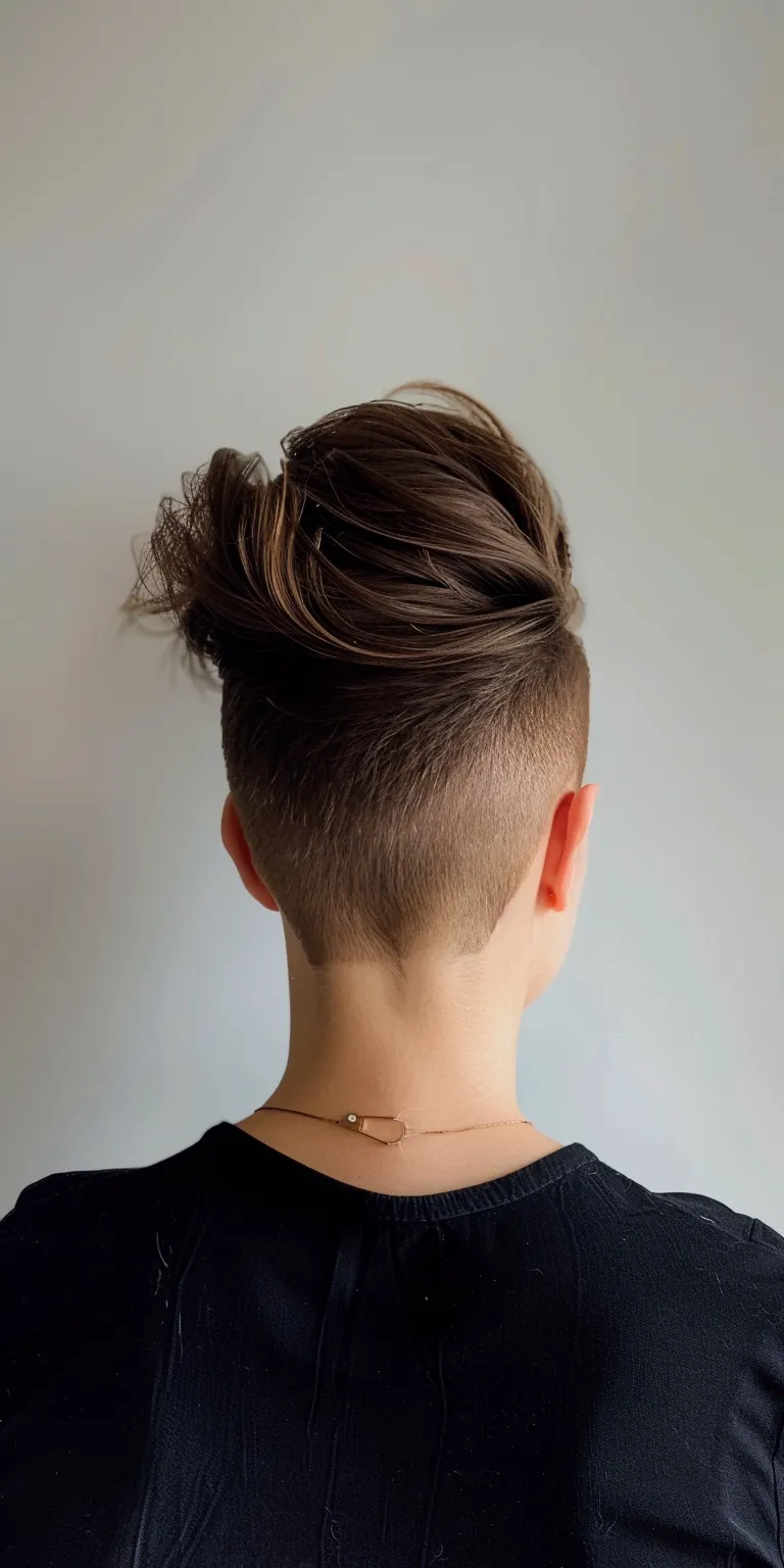 undercut hairstyle Asymmetric cut, Pompadour, Short brush Mohawk, Professional cut