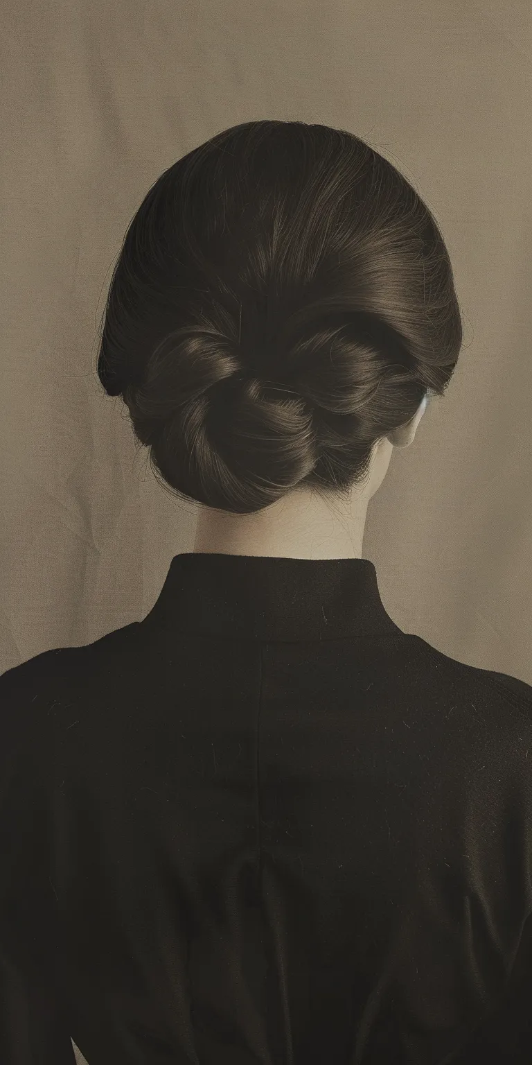 hairdo simple Chignon, Updo, Finger wave, French twist, Bouffant