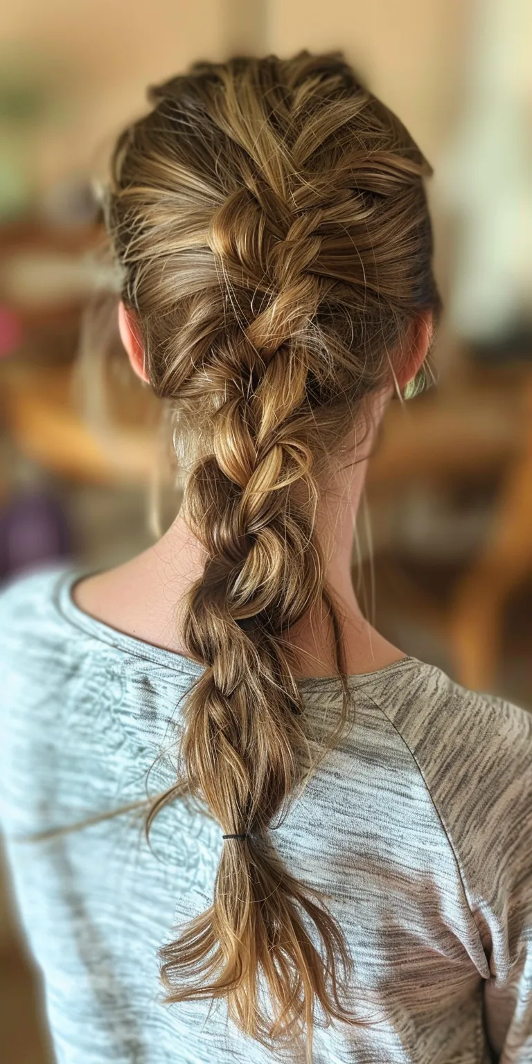 simple braid hairstyles French braid, Waterfall braids, Milkmaid Braid, Boho braids