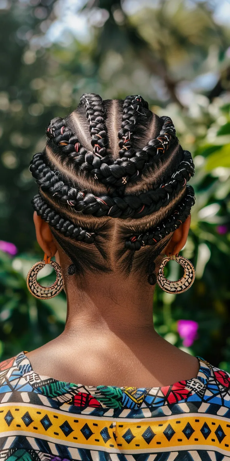 short braided hairstyles Hair twists, French twist, Boho braids, Waterfall Crochet braids