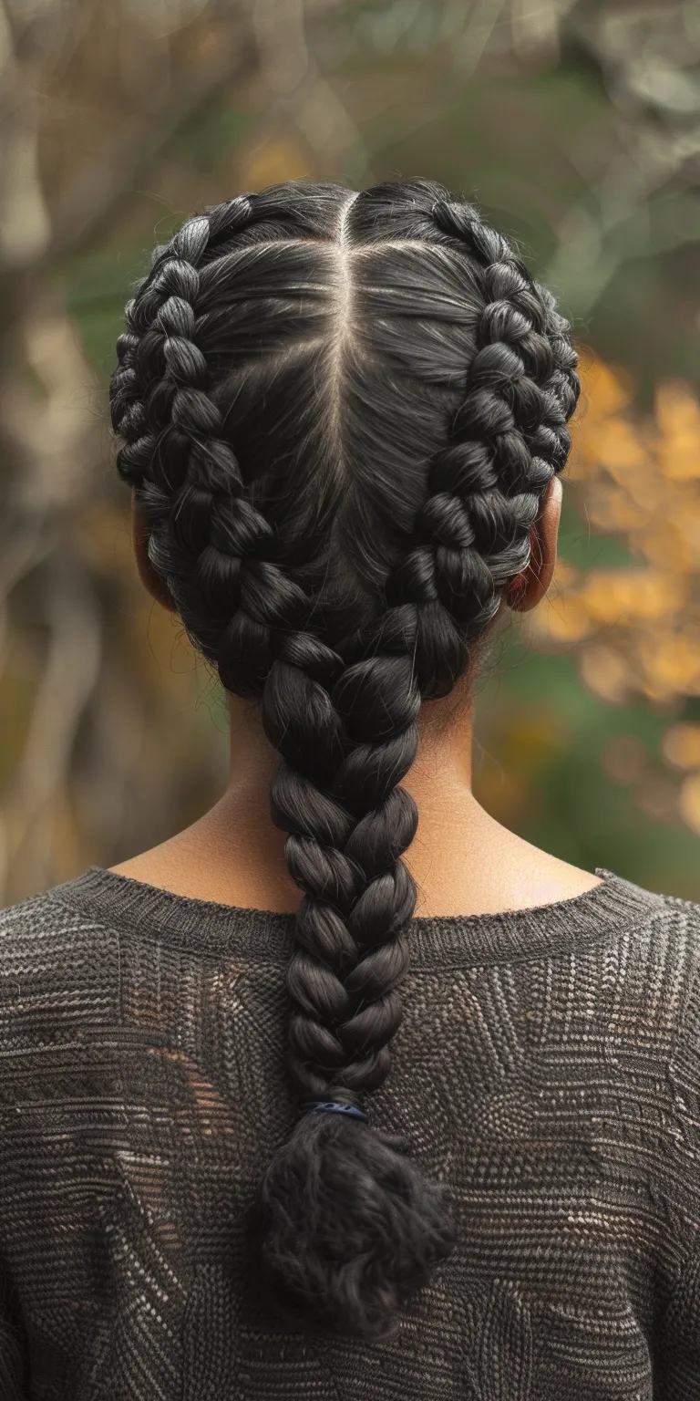 holiday hairstyles Braid, French braid, Waterfall braids, Boho Milkmaid braid