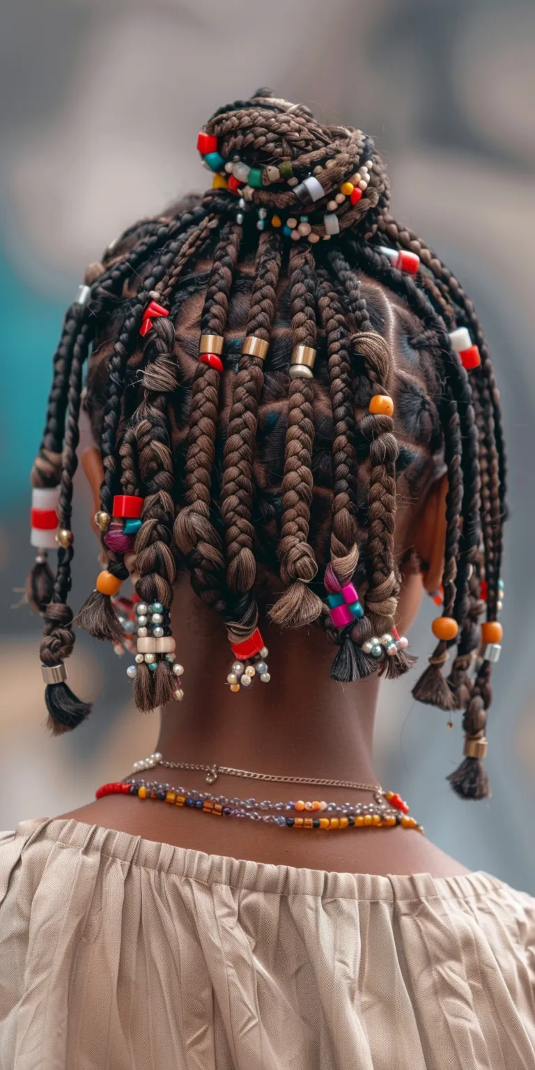 bob box braids Hair twists, Boho braids, Dreadlocks, Crochet Cornrows