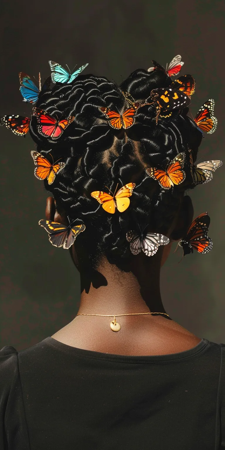 butterfly locs Butterfly haircut, Beehive, Finger wave, Digital perm, Kinky hair